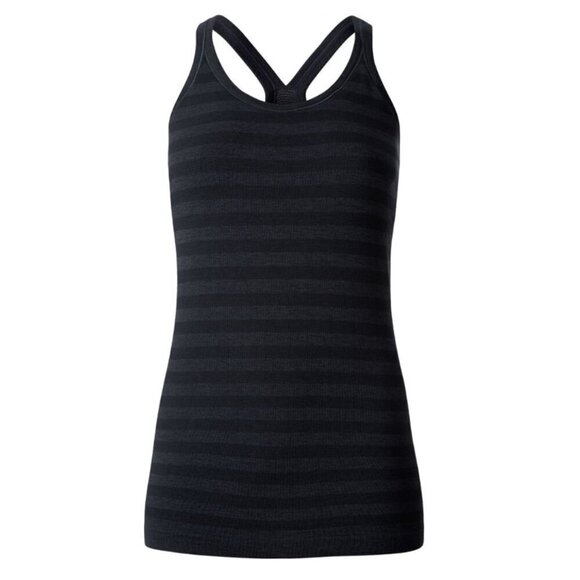 Lululemon Ebb To Street Tank Heathered Black - Picture 4 of 4